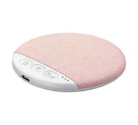 Bluetooth Pillow Speaker - Ultra-Thin Flat for Sleeping, Stable Bluetooth 5.4, Bone Conduction Under Pillow Speaker with Soothing Sounds & Sleep Timer for Side Sleepers (Rosa)