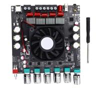 Bluetooth Power Amplifier Board, 2.1 Channel Bluetooth Audio Amplifier Board, 200Wx2+400W High Low Pitch Adjustment Digital Audio Amp Board for Home Speaker