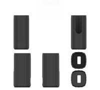 Bluetooth Protective Case for Skullcandy Method 360 ANC，Silicone Minimalist Protective Case (Black)