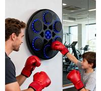 Bluetooth Punching Boxing Electronic Music Machine Exercise Training Wall Target B Spade Pattern