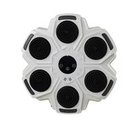 Bluetooth Punching Boxing Electronic Music Machine Exercise Training Wall Target C White