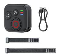 Bluetooth Remote Control for DJI Osmo 360/Action 6/5 Pro/4, 50M Range Remote, with Wrist Strap, 96 Hours Long Battery Life