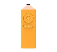 Bluetooth Remote Control Page Turner Clicker for Boox, e-Reader, TikTok Scrolling, YouTube Shorts, Reels, Camera, for iOS iPad iPhone, Android Galaxy Phone Tablet (Pencil Yellow)