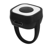 Bluetooth Remote Control Page Turner, for TikTok for App Remote Scrolling Ring Clicker, Camera Remote Shutter Selfie Button Fingertip Video Controller for Cell Phone