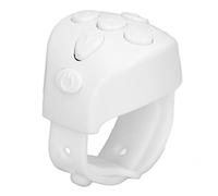 Bluetooth Remote Control Page Turner, for TikTok for Kindle App Remote Scrolling Ring Clicker, M10 Camera Remote Shutter Selfie Button for Cell Phone (White)