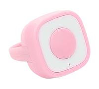 Bluetooth Remote Control, Wireless Scrolling Page Turner, Ring Remote Control, Scrolling Ring Fingertip Clicker, Rechargeable Camera Shutter Selfie Button (Pink)