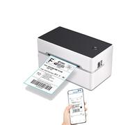 Bluetooth Shipping Label Printer, 150mm/s Thermal Label Printer, 4x6 postage label printer for Business, Compatible other systems,express transportation