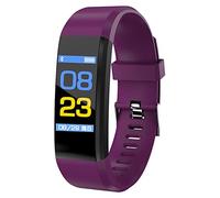Bluetooth Smart Watch Men Women Phone for iOS Android Rhr846 (Purple, One Size)
