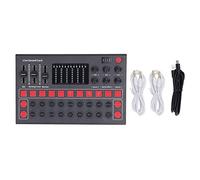 Bluetooth Sound Card - USB Audio Mixer, DSP Noise Reduction, Real-Time LED Display, Wireless Transmission, Plug & Play, Clear Voice for Streaming & Podcast Equipment