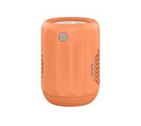 Bluetooth Speaker Case, Compatible with Xiaomi Bluetooth Speaker Mini - Soft Silicone Protective Sleeve with Precise Cutouts for Outdoor Use (Orange)