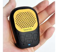 Bluetooth Speaker, Clip-On Wireless Jobsite Pro Water-Resistant Portable Speaker, Up to 30 Hours Play time, Built-in Mic for Hands-Free Music/Calls Support TF Card Playback for Outdoor Indoor