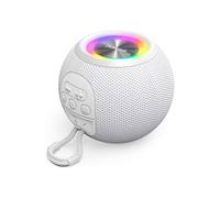 Bluetooth Speaker - HAMA - Ball Shape Speaker - 5 W - 5 Light Modes - White