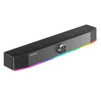 Bluetooth Speaker Led Soundbar PC Gaming Universal Wired USB Lighting TV Music