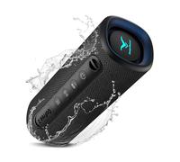 Bluetooth Speaker, Portable Speaker Wireless Bluetooth with Bass Boost, IP67 Waterproof Speaker, TWS Pairing, 12H Playtime with Lights, 25W Compact Loud Wireless Speaker for Party Garden Gathering