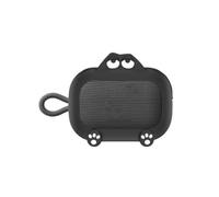 Bluetooth Speaker Protective Case for SoundCore Select 4 Go Silicone Cover Audio Storage Housing Shell (Black)