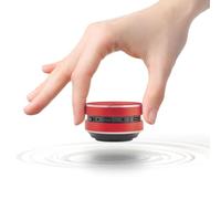 Bluetooth Speaker Speakers Wireless Bluetooth Portable Speaker With Suction Cup, Hands-Free Calling, Small But Loud, Bone Conduction Speaker For Car, Bike, Outdoors, Shower, Travel Case Packed (Red)