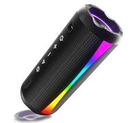 Bluetooth Speaker Wireless, Speakers Wireless Bluetooth 5.3 with LED Lights, 15H Playtime, IPX7 Waterproof, Portable Speaker with TWS Wireless Pairing, 20W HD Loud Stereo Sound for Party, Travel, Gift