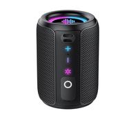 Bluetooth Speaker Wireless with Stereo Sound & Mic for Calls, Bluetooth 5.4 Portable Speaker with 12H Playtime, 6 RGB Lights & TWS Pairing, IPX7 Waterproof Outdoor Speaker for Home, Hiking, Party