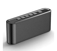 Bluetooth Speaker with 8000Mah 10W Power Bass Stereo Subwoofer Wireless USB MP3 Portable Car Speaker,Black