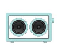 Bluetooth Speaker with AUX (3.5mm) Port, 5.3 Bluetooth Version, HD Sound, Transparent Design, Long Battery Life for Travel, Bedroom, Party