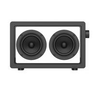 Bluetooth Speaker with AUX (3.5mm) Port, 5.3 Bluetooth Version, HD Sound, Transparent Design, Long Battery Life for Travel, Bedroom, Party