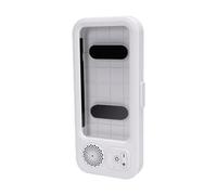 Bluetooth Speaker with Touch Screen Control and Shower Phone Holder for Hands-Free Viewing in the Bathroom Made of ABS (White)