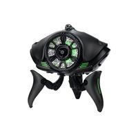 Bluetooth Speaker with TWS Surround Sound, LED Ambient Lighting, 20W Mid Woofers, 10W High Frequency Drivers, 10m Bluetooth Transmission, Hands-Free Calls