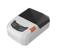 Bluetooth Thermal Label Printer, 12 to 48mm Print Width USB Portable Automatically Shuts Down Label Maker Machine with over 100 Borders for Small Business Home School (White)