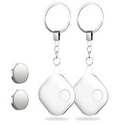 Bluetooth Tracker, Key Finder Trackers, Item Finder Works with Apple Find My (iOS only), Replaceable Battery, Privacy Protection, Lost Mode, Item Locator for Keys, Bags, Luggage and More(2 Pack)