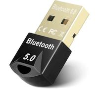 Bluetooth USB Dongle Stick, Bluetooth Adapter 5.0 Receiver Audio Aux Transmitter Wireless USB Receiver for Keyboard, PC, Mobile