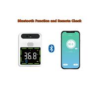 (Bluetooth Version) Non-contact IR Infrared Thermometer Forehead Wall-Mounted LCD Digital High Precision Thermometer With Fever Alarm