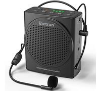 Bluetooth Voice Amplifier for Teachers, Portable Rechargeable Mini Voice Amplifier with Wired Microphone Headset, PA System Megaphone Speaker for Teachers, Singing, Training, Presentation, Tour Guide