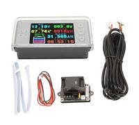 Bluetooth Voltage Current Coulomb Meter Monitor 120V 50A with 3meter Extension Cable Sliding Cover Applicable Scene Workshop