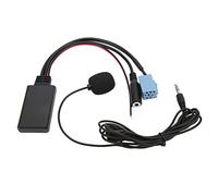 Bluetooth5.0 AUX IN Cable Handsfree Microphone Replacement Fit for for Car Radio