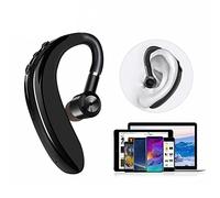 Bluetooth5.2 Headset, Wireless Bluetooth5.2 One Ear Headset, Built-in HD Microphone, Ergonomic Design, Universal Left and Right Ear, for Mobile Tablet