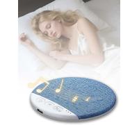 Bluetooths Pillow Speaker for Sleeping | Wireless Portable Under Pillow Speaker with White Noise | for Side Sleepers Adult Kids Birthday Stereo Bass Private Sleep Headphones (Blue)