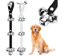 BLUETREE 2 Pack Dog Doorbells Premium Quality Training Potty Great Dog Bells Adjustable Door Bell Dog Bells for Potty Training Your Puppy The Easy Way - 7 Extra Large Loud 1.4 DoorBells