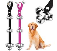 BLUETREE 2 Pack Dog Doorbells Premium Quality Training Potty Great Dog Bells Adjustable Door Bell Dog Bells for Potty Training Your Puppy The Easy Way - 7 Extra Large Loud 1.4 DoorBells