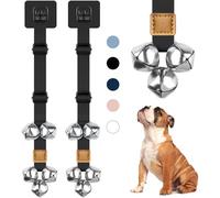 BLUETREE Dog Doorbells Premium Quality Training Potty Great Dog Bells Adjustable Door Bell Dog Attached to doorknob or Anywhere Near The Door, Length and Height Adjustable