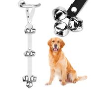 BLUETREE Dog Doorbells Premium Quality Training Potty Great Dog Bells Adjustable Door Bell Dog Bells for Potty Training Your Puppy The Easy Way - 7 Extra Large Loud 1.4 DoorBells
