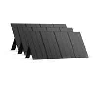 Bluetti 3 Pieces 350W Solar Panels For Portable Power Station, Foldable Solar Charger With Adjustable Kickstands For Camping