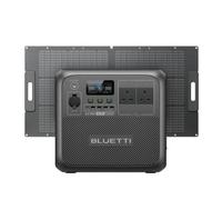 Bluetti Ac180 Portable Power Station 1152Wh 1800W +100W Solar Panel For Home& Outdoor Power