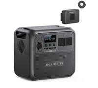 Bluetti Ac180 Portable Power Station With Charger 2, 1200W Alternator & Solar Dual Dc Charger For Road Trips, Off-Grid Use