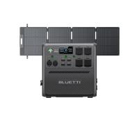 BLUETTI AC240 Portable Power Station | 2,400W 1,536Wh - AC240+PV200 | 2400W 1536Wh | 200W Solar Kit