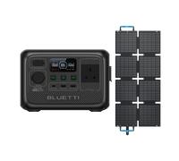 BLUETTI Handsfree 1 Portable Backpack Power | 268.8Wh 300W - Handsfree 1+PV60F | 42L Storage | 300W 268.8Wh 60W Solar