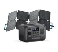 Bluetti Ac2A Power Station With 60W Solar Panel, 204Wh Capacity 300W Output, Solar Generator For Outdoor Camping