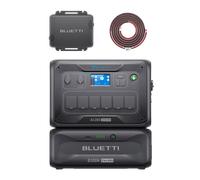BLUETTI AC300 + B300K Home Battery Backup | 3,000W 2,764.8Wh - AC300+B300K+Charger 1+DC Input Cables | 3000W Output | 2764.8Wh Capacity | 560W Alternator Charger