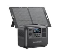Bluetti Ac70 Portable Power Station 768Wh/1000Wh +1Pcs 100W Solar Panel, Solar Generator For Home& Outdoor Power Emergency