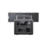 Bluetti Eb3A Portable Power Station +1Pcs 200W Solar Panel, 268Wh / 600W Solar Generator For Home& Outdoor Power