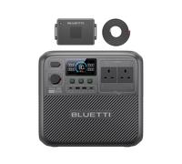 BLUETTI Elite 200 V2 Portable Power Station | 2,073.6Wh 2,600W - Elite 200 V2+Charger 2 | 1,800W 1,024Wh | 1,200W Car + Solar Dual Charger